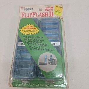 Flashbar II for Polaroid SX-70 Camera SinglePack Kmart Focal 2 Arrays 20 flashes